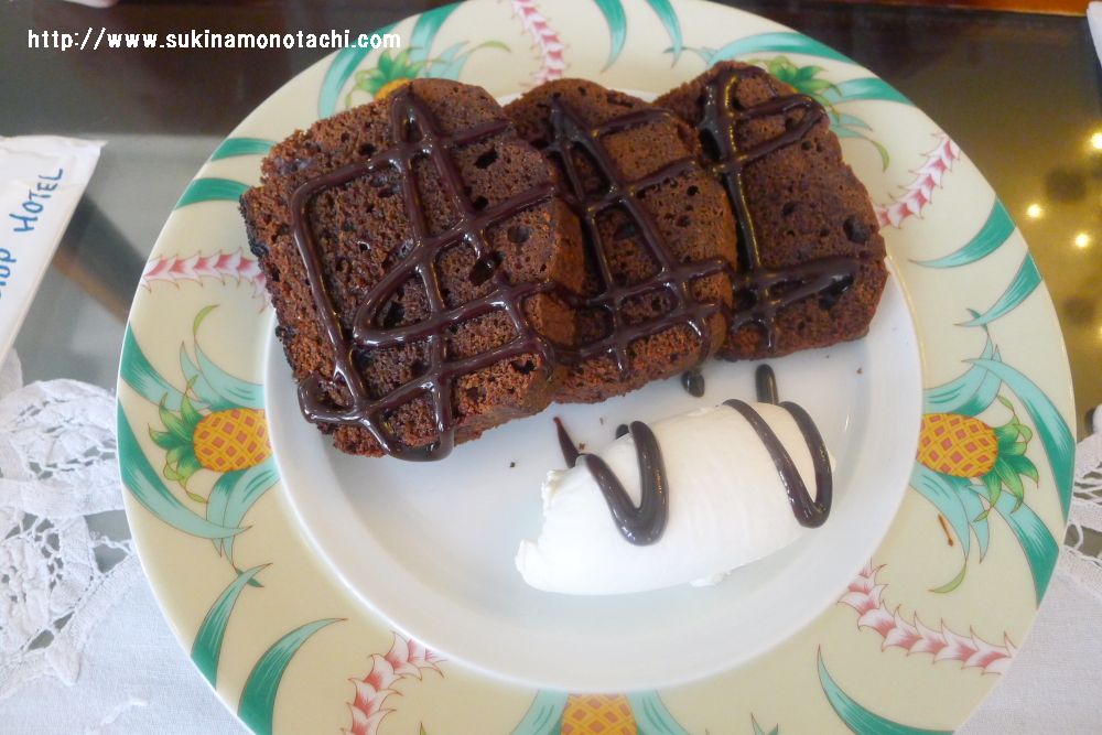 山の上ホテルコーヒーパーラーヒルトップのスイーツ「悪魔の食べ物」